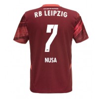 Echipament fotbal RB Leipzig Antonio Nusa #7 Tricou Deplasare 2024-25 maneca scurta